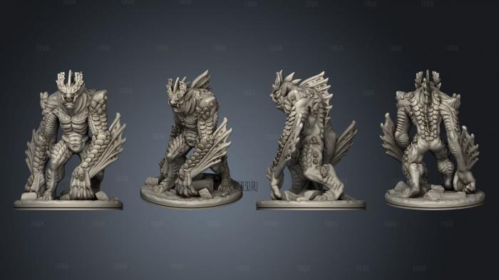 Sea Troll Based 3d stl модель для ЧПУ