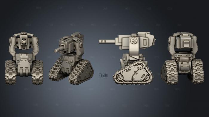 Sentry Gun 3d stl модель для ЧПУ