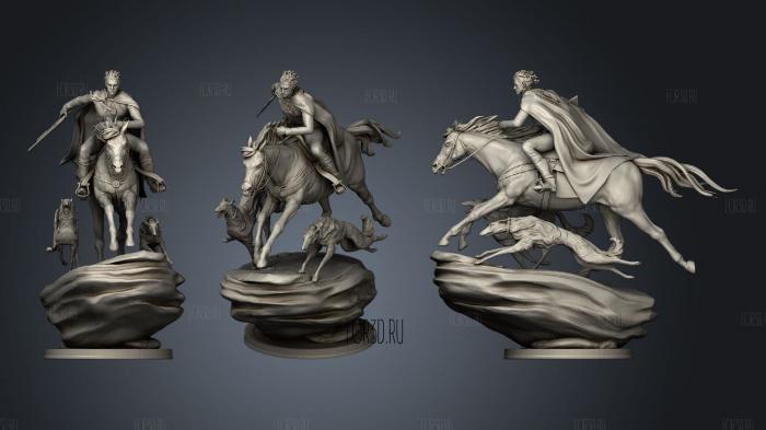 Hunter 3d stl модель для ЧПУ