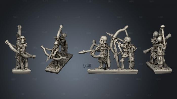 Skeleton Strip 04 stl model for CNC