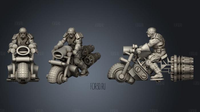 Jetbike 4 3d stl модель для ЧПУ