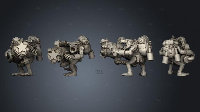 Sneaky Goblins 01 stl model for CNC