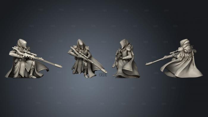 Snipers 04 stl model for CNC