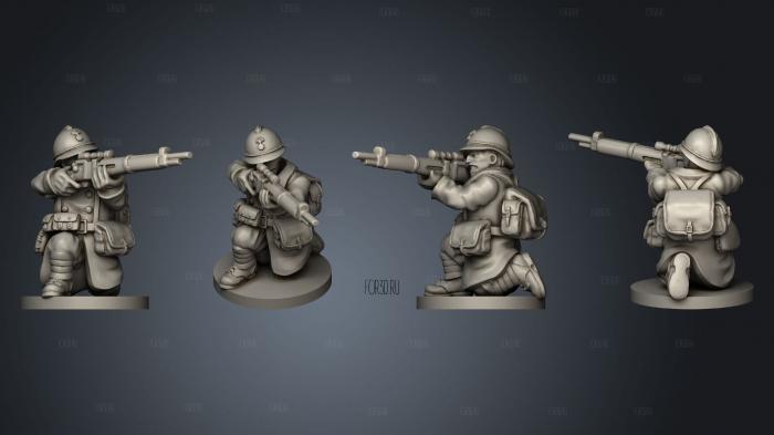Snipers 06 stl model for CNC