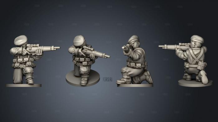 Snipers 09 stl model for CNC