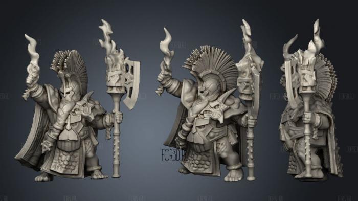 Keeper of Flame stl model for CNC