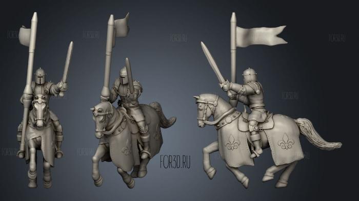 Knight on Horse stl model for CNC