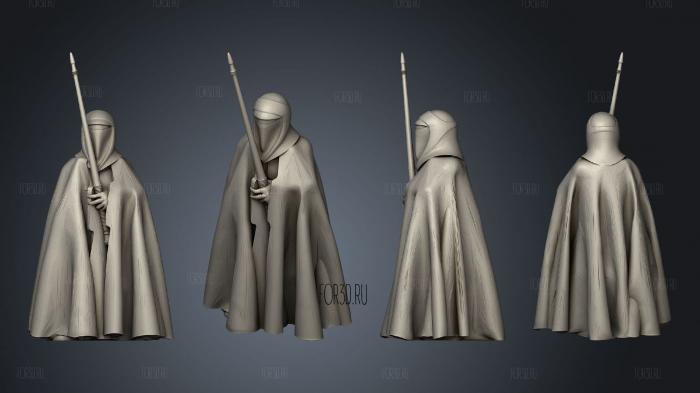 Star Wars Legion Imperio Guardia Real del Emperador Isura 01 stl model for CNC