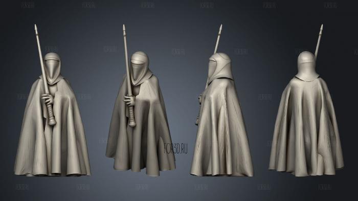 Star Wars Legion Imperio Guardia Real del Emperador Isura 02 stl model for CNC