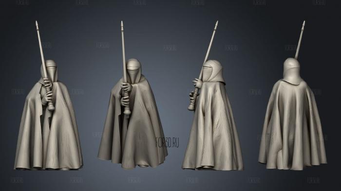 Star Wars Legion Imperio Guardia Real del Emperador Isura 03 stl model for CNC