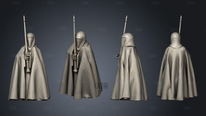Star Wars Legion Imperio Guardia Real del Emperador Isura stl model for CNC