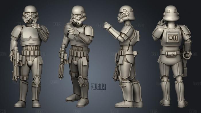 Storm Trooper Move Along 3d stl модель для ЧПУ
