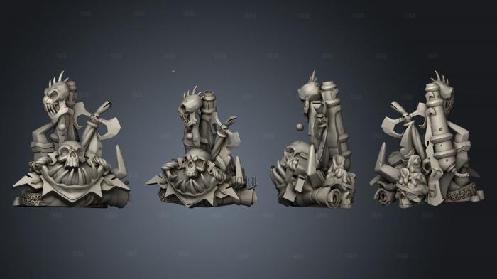 Swamp Weapons Pile A stl model for CNC