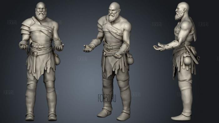 Kratos sub2 stl model for CNC