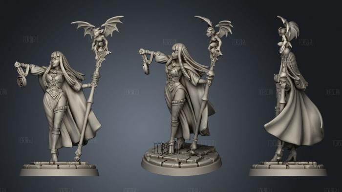 Labyrinth Witch stl model for CNC