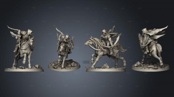 Thieves Guild Rider 01 stl model for CNC