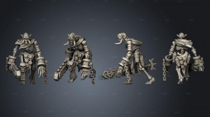 Troll Skeleton Large 3d stl модель для ЧПУ