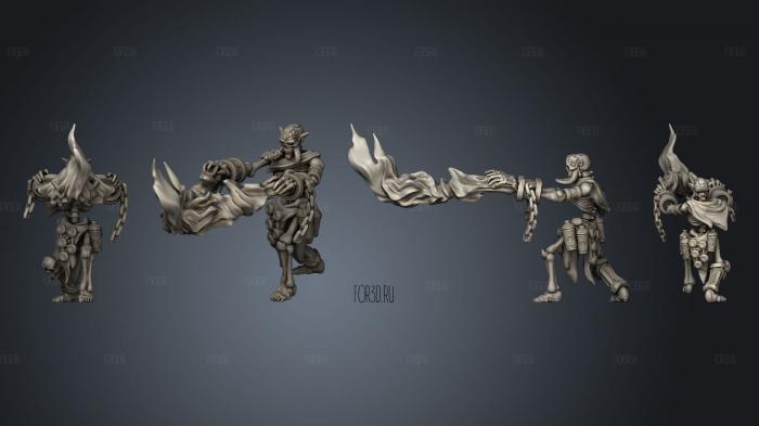 Troll Skeleton Magic Large stl model for CNC