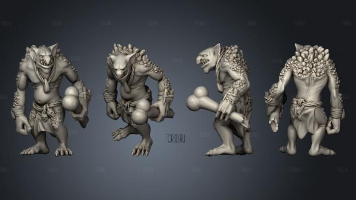 Troll Without base Solo 02 stl model for CNC