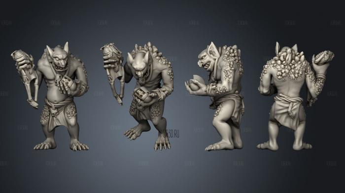 Troll Without base Solo 04 stl model for CNC