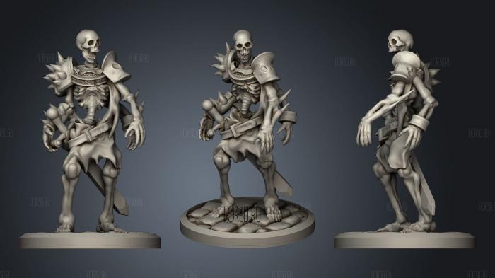 Living Bones Gloomhaven Remix stl model for CNC