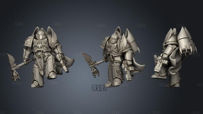 Lord Commander Idolus stl model for CNC