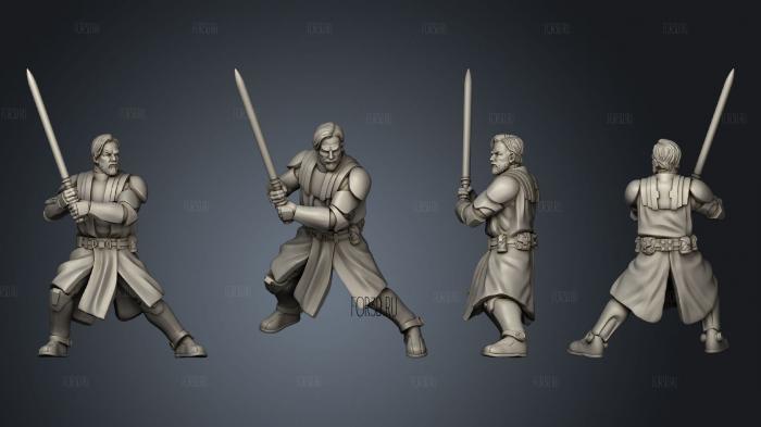 union war wizard benjopose 1 stl model for CNC