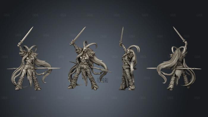 Vikings Gods and Heroes Valkyrie Boss stl model for CNC