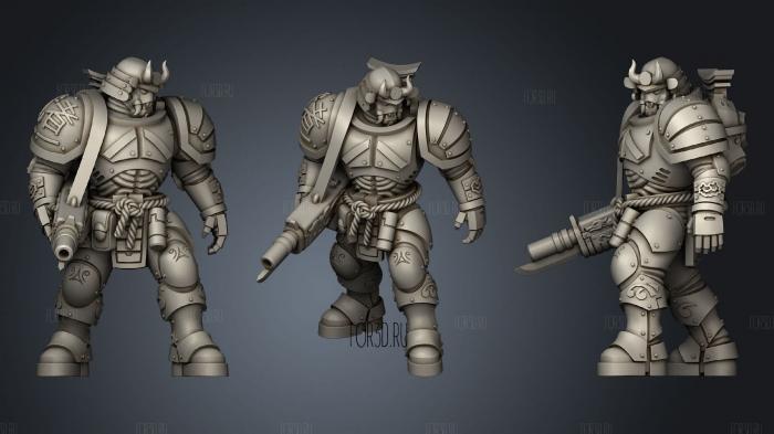 Manzu Ama Tanegashima Samurai 3d stl модель для ЧПУ