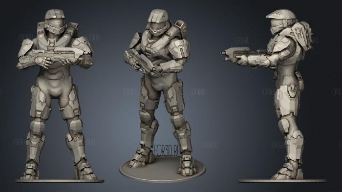 MASTER CHIEF stl model for CNC