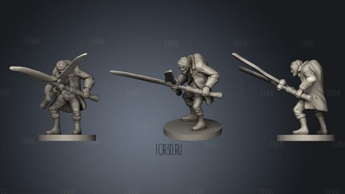 Medieval Scissorman 3d stl модель для ЧПУ