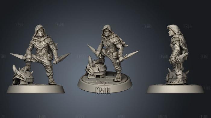 Merric Tealeaf 3d stl модель для ЧПУ