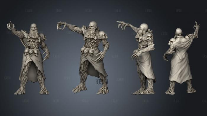 Witcher Contract Keoghradan body 003 stl model for CNC