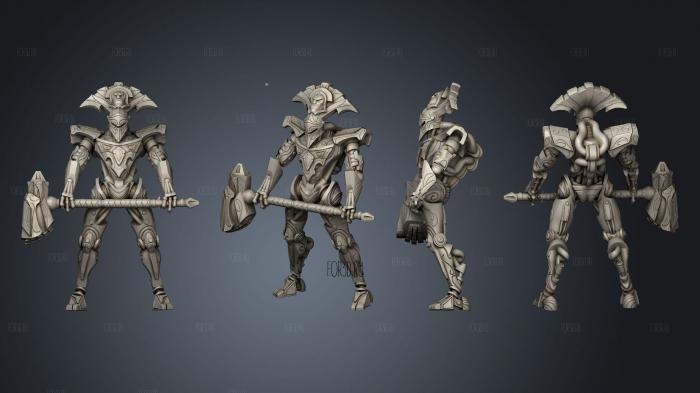 Wizard s Guild Construct Guardian BOSS stl model for CNC