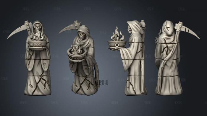 World Forge Miniatures The Shadowdale Graveyard stl model for CNC