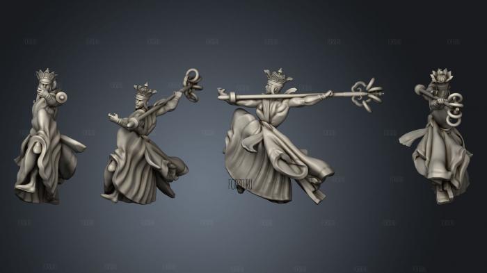 Wukong Journey to the West Tripitaka Pose 2 stl model for CNC
