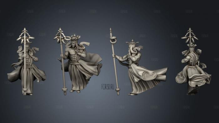 Wukong Journey to the West Tripitaka scale stl model for CNC