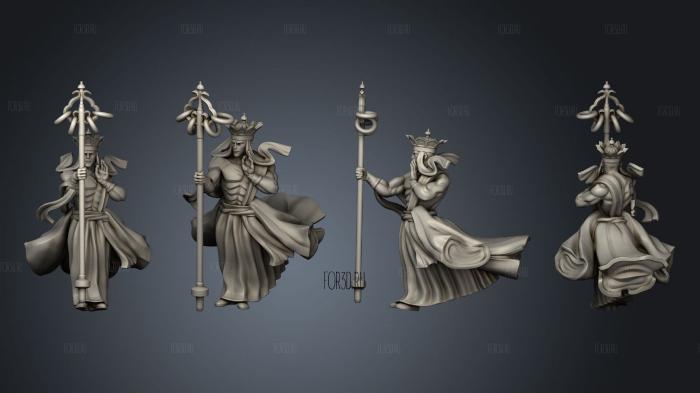 Wukong Journey to the West Tripitaka stl model for CNC