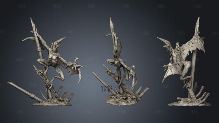 Mysterious Creature 3d stl модель для ЧПУ