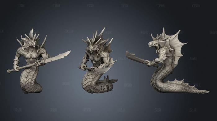 Naga warcraft stl model for CNC