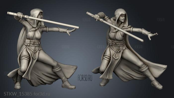 Nightsister stl model for CNC