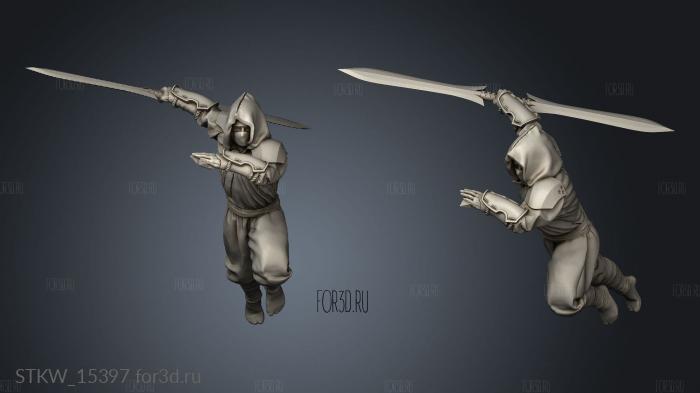 Ninjas GRUNT FOOT 3d stl модель для ЧПУ