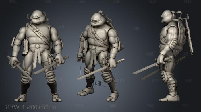 ninja rua 3d stl модель для ЧПУ