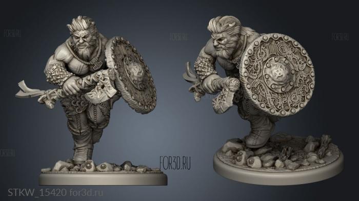 Midgard Viking stl model for CNC