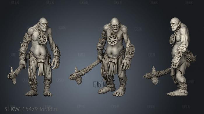 nomadic titans Greenskin Giant 3d stl модель для ЧПУ