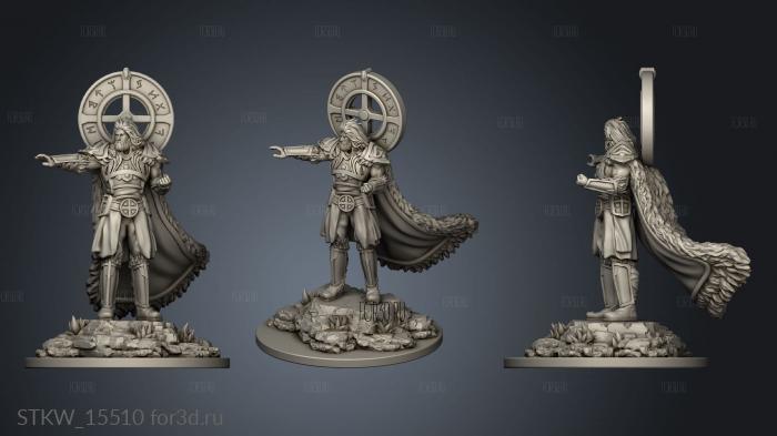 Norse Mythology Balder stl model for CNC