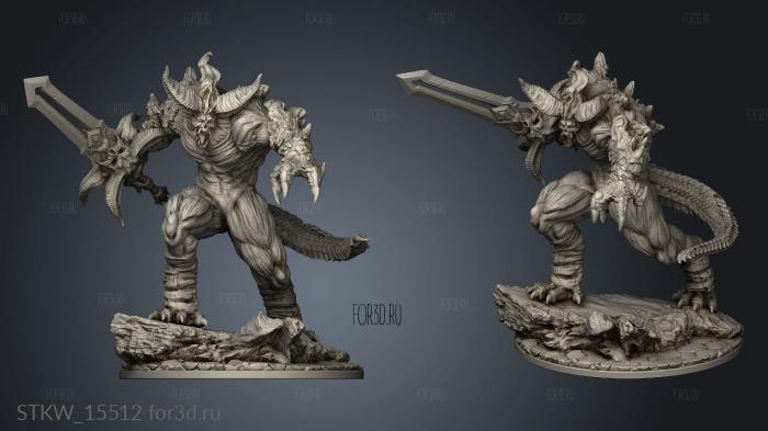 Norse Mythology Surtur stl model for CNC