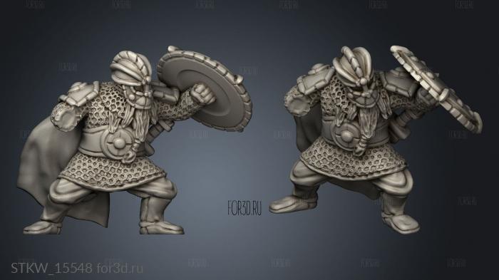 Northalfar Dwarf stl model for CNC