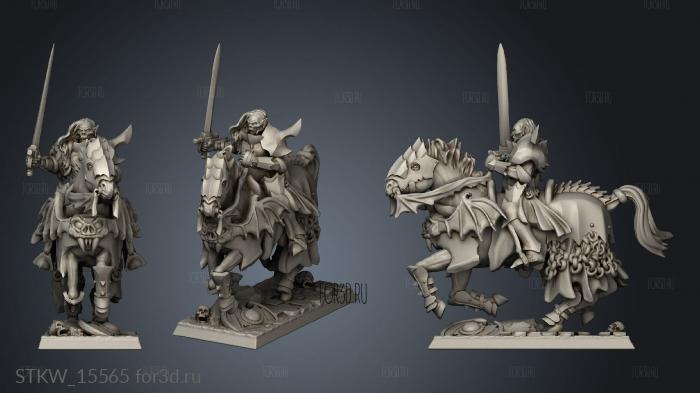 Halloween BLOOD KNIGHTS KNIGHT CAPTAIN stl model for CNC