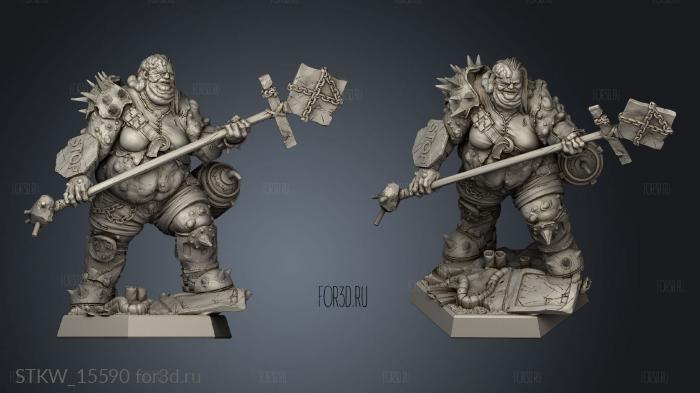 Nuclear Female Mutant Raider 3d stl модель для ЧПУ